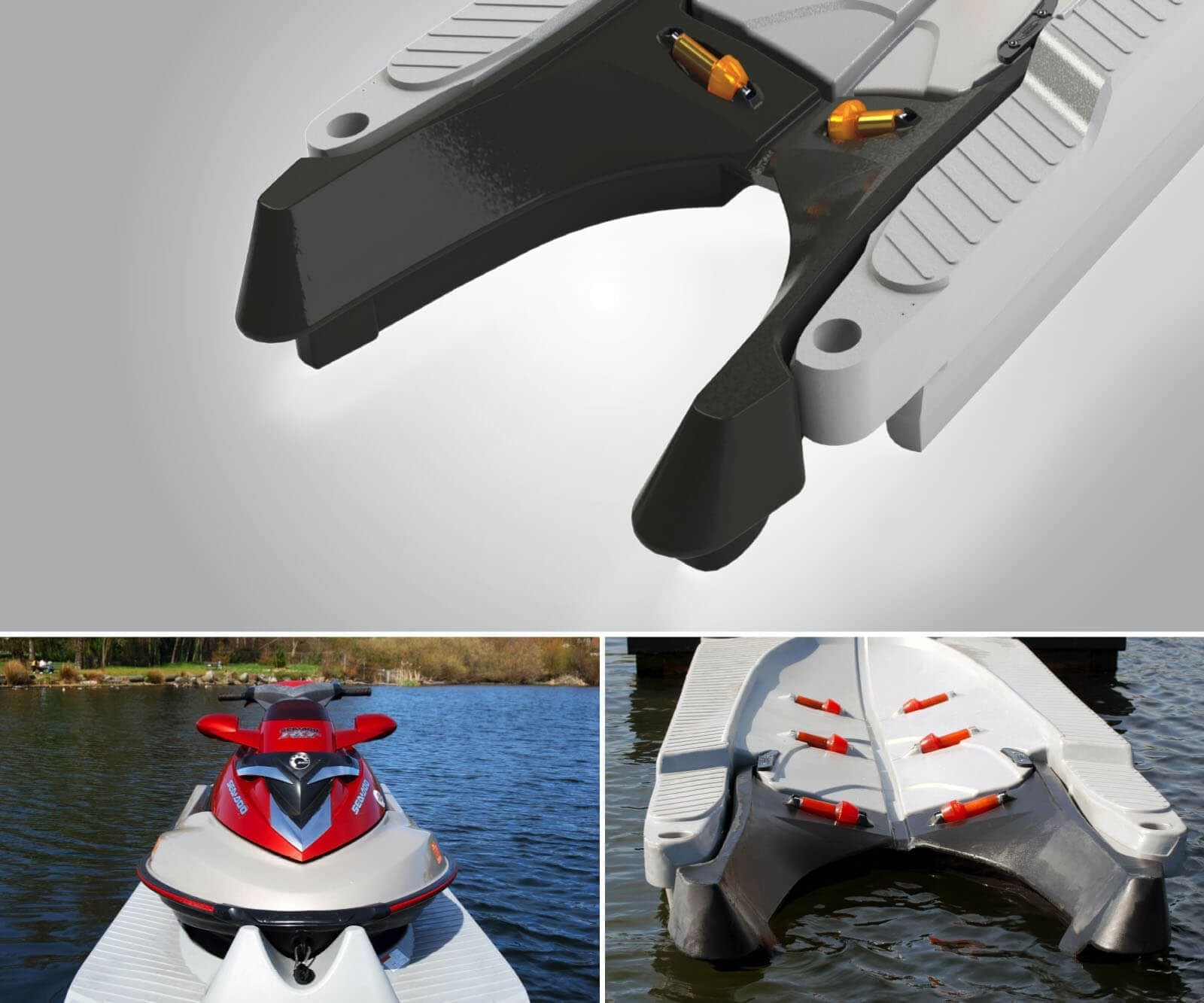 Jet ski subindo na SunPort2